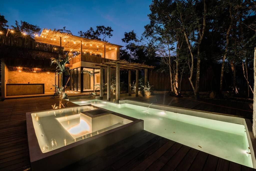 Villa Xuncari In The Heart Of The Jungle Tulum Ngoại thất bức ảnh
