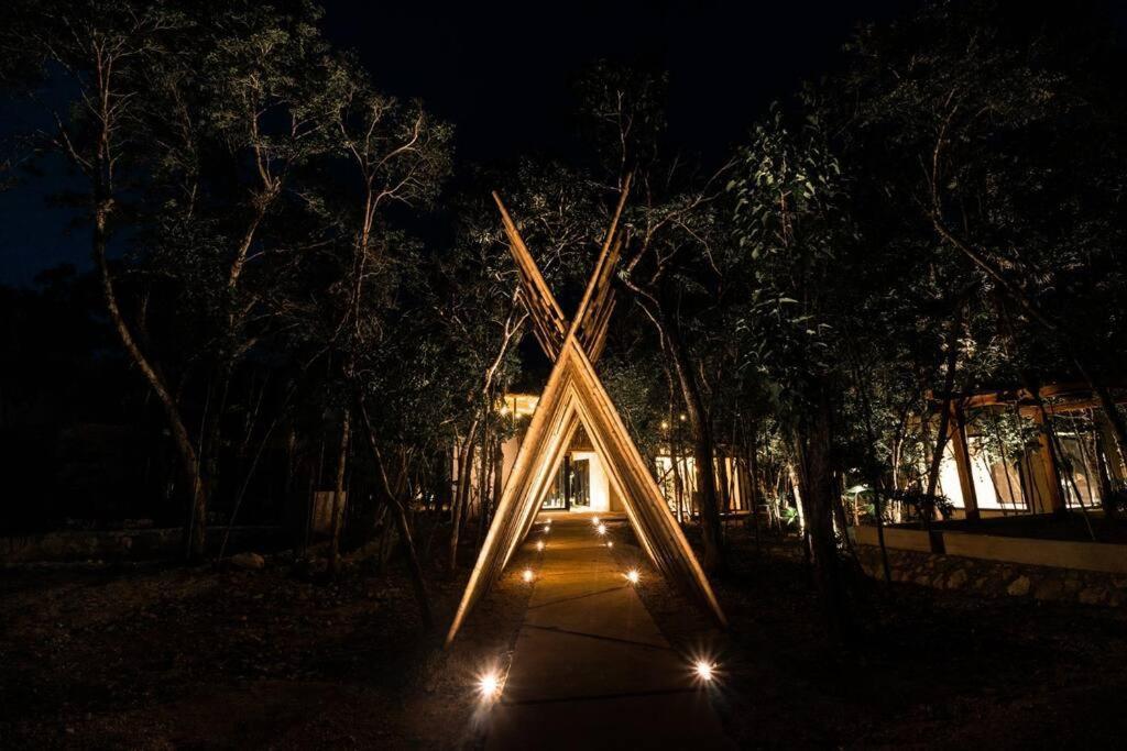 Villa Xuncari In The Heart Of The Jungle Tulum Ngoại thất bức ảnh