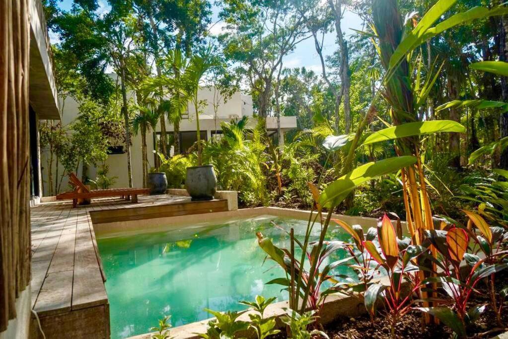 Villa Xuncari In The Heart Of The Jungle Tulum Ngoại thất bức ảnh