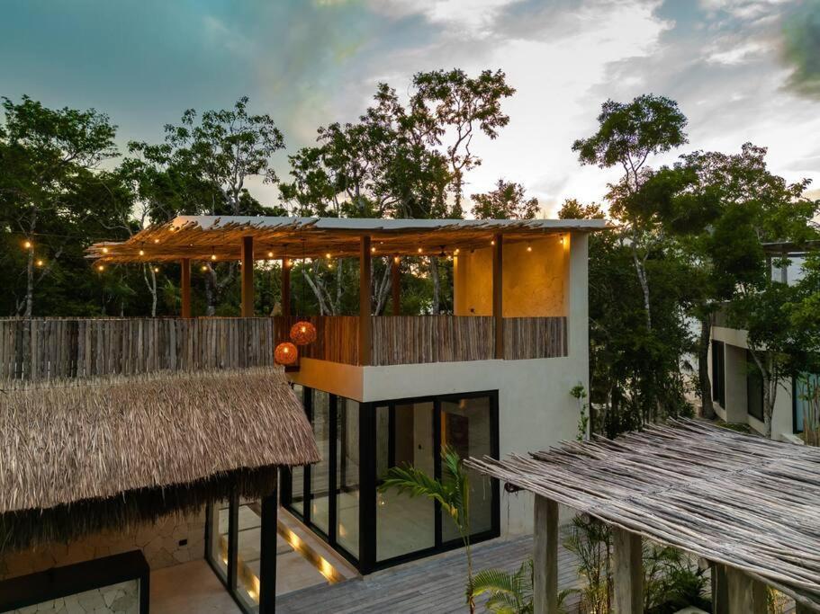 Villa Xuncari In The Heart Of The Jungle Tulum Ngoại thất bức ảnh