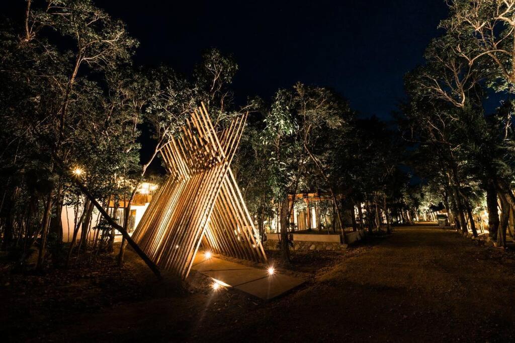 Villa Xuncari In The Heart Of The Jungle Tulum Ngoại thất bức ảnh